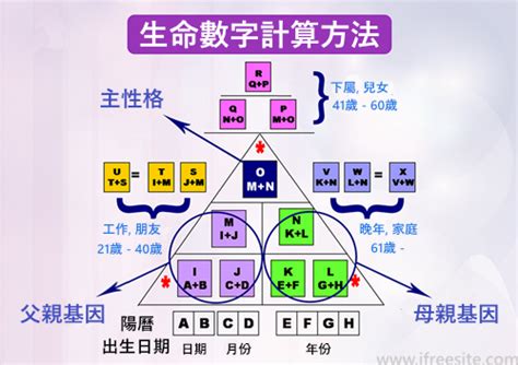 生命密碼三角形流年|生命靈數